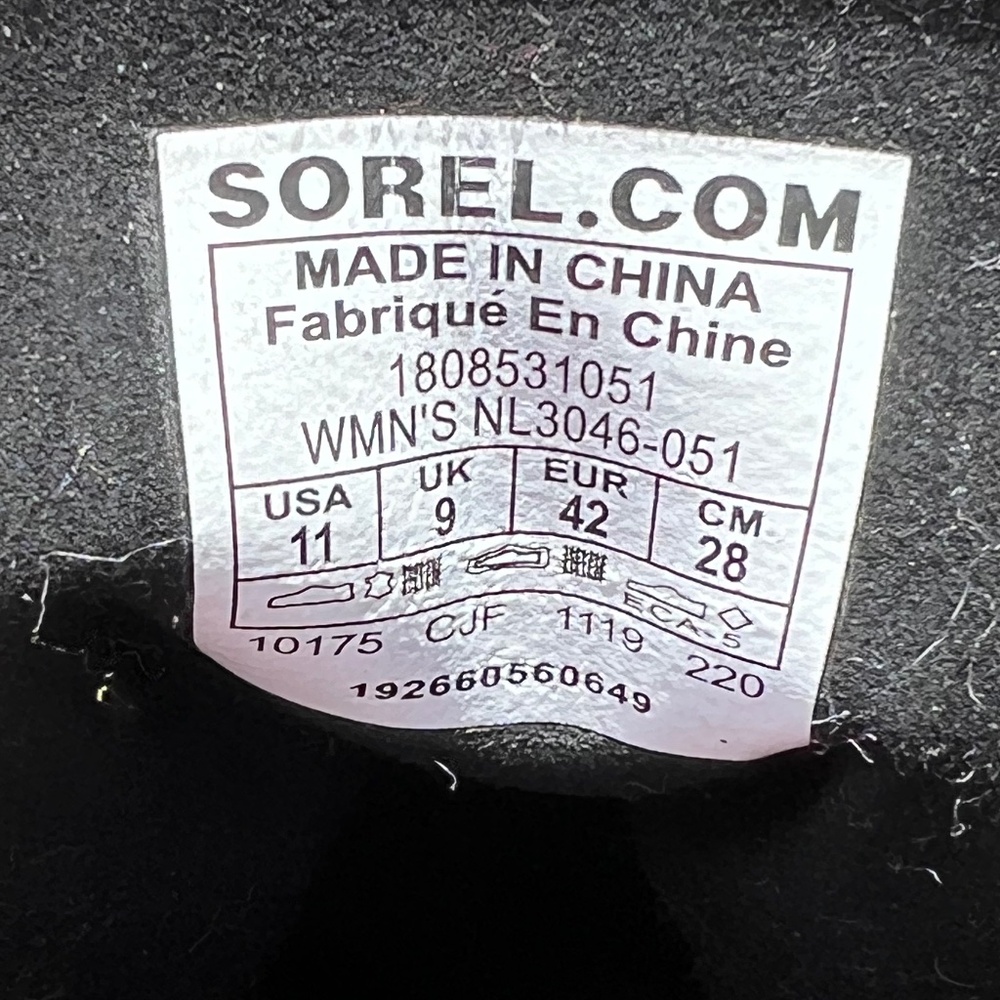 Sorel Lexie Wedge size 11/42 - Picture 6 of 9